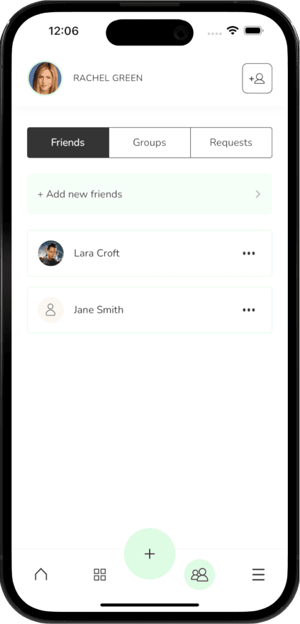 Create groups screenshot 1