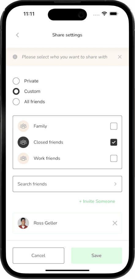 Share your FAVEs screenshot 2